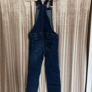GAP Maternity Dark Blue Denim Overalls